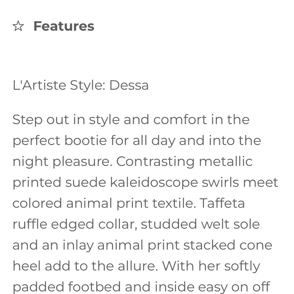 L’Artiste 37 (US 6.5-7) Dessa Bootie - Bordeaux Metallic New in Box - Picture 12 of 13